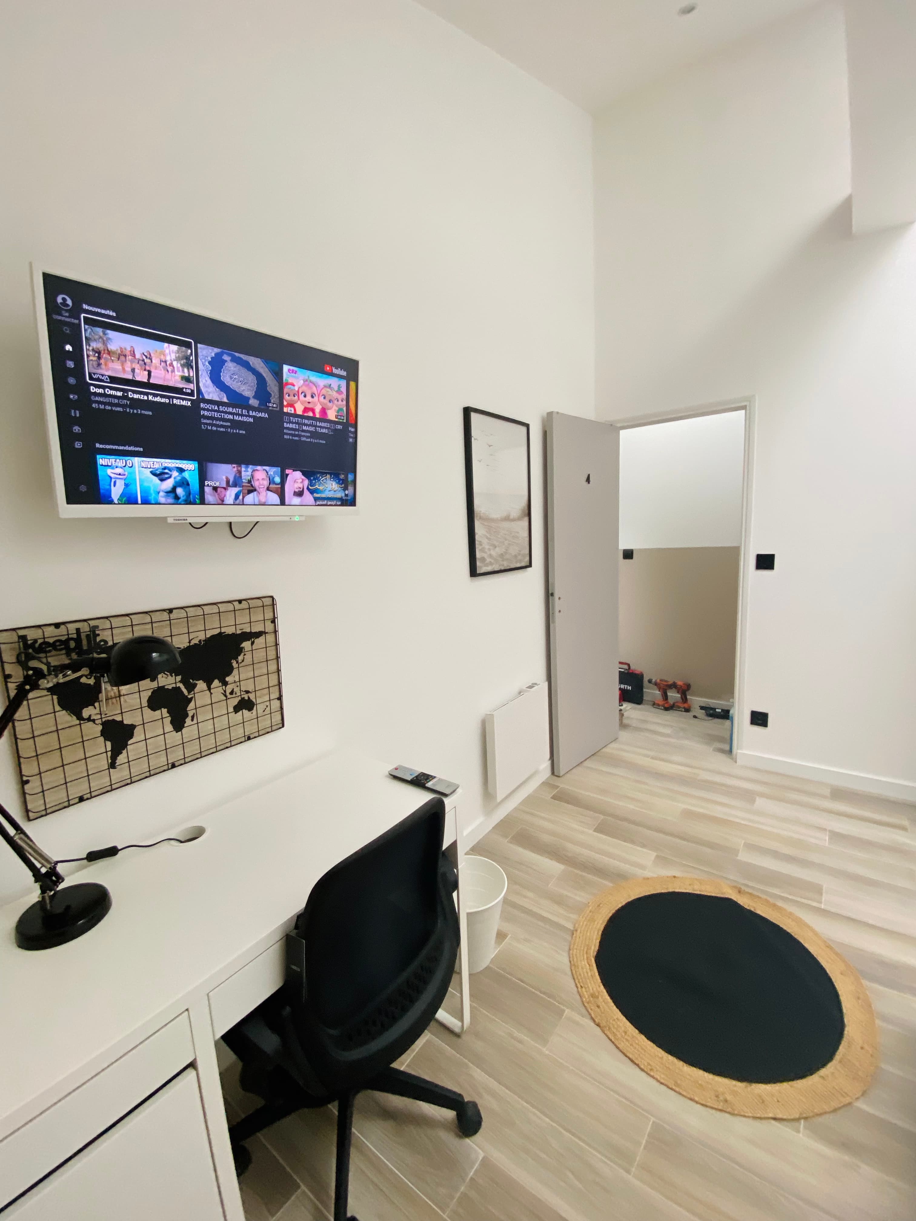 Belle chambre meublée dans une grande colocation – Centre-ville